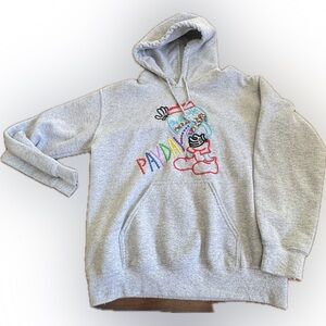 Gray Graphic Hoodie